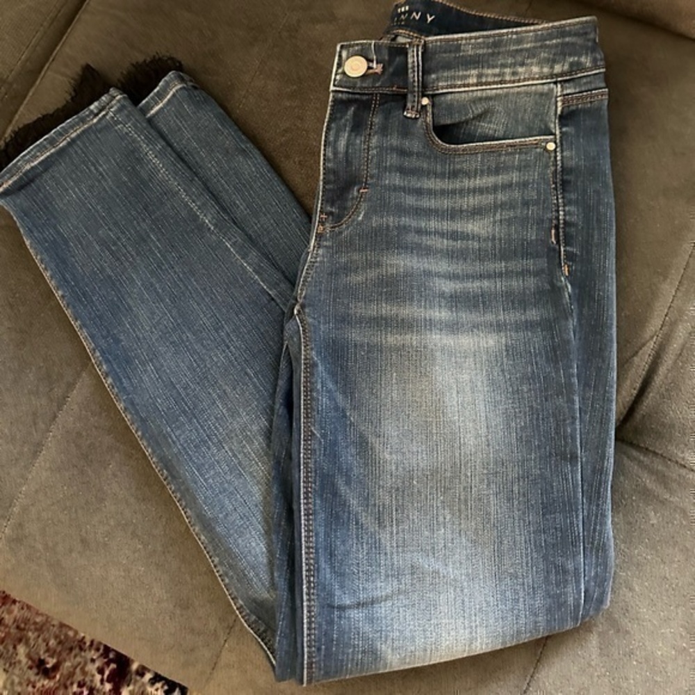 NWOT White House Black Market Jeans Skinny Ankle with Lace at Ankle